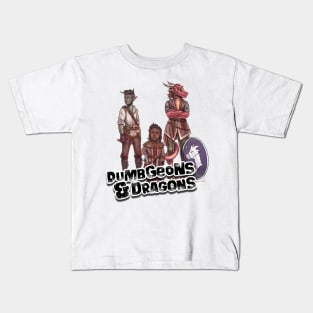 The New Crew - Dumbgeons & Dragons Kids T-Shirt